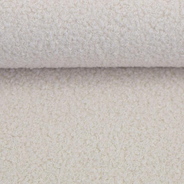 Teddy Boucle Kodiak Naturweiß von Swafing